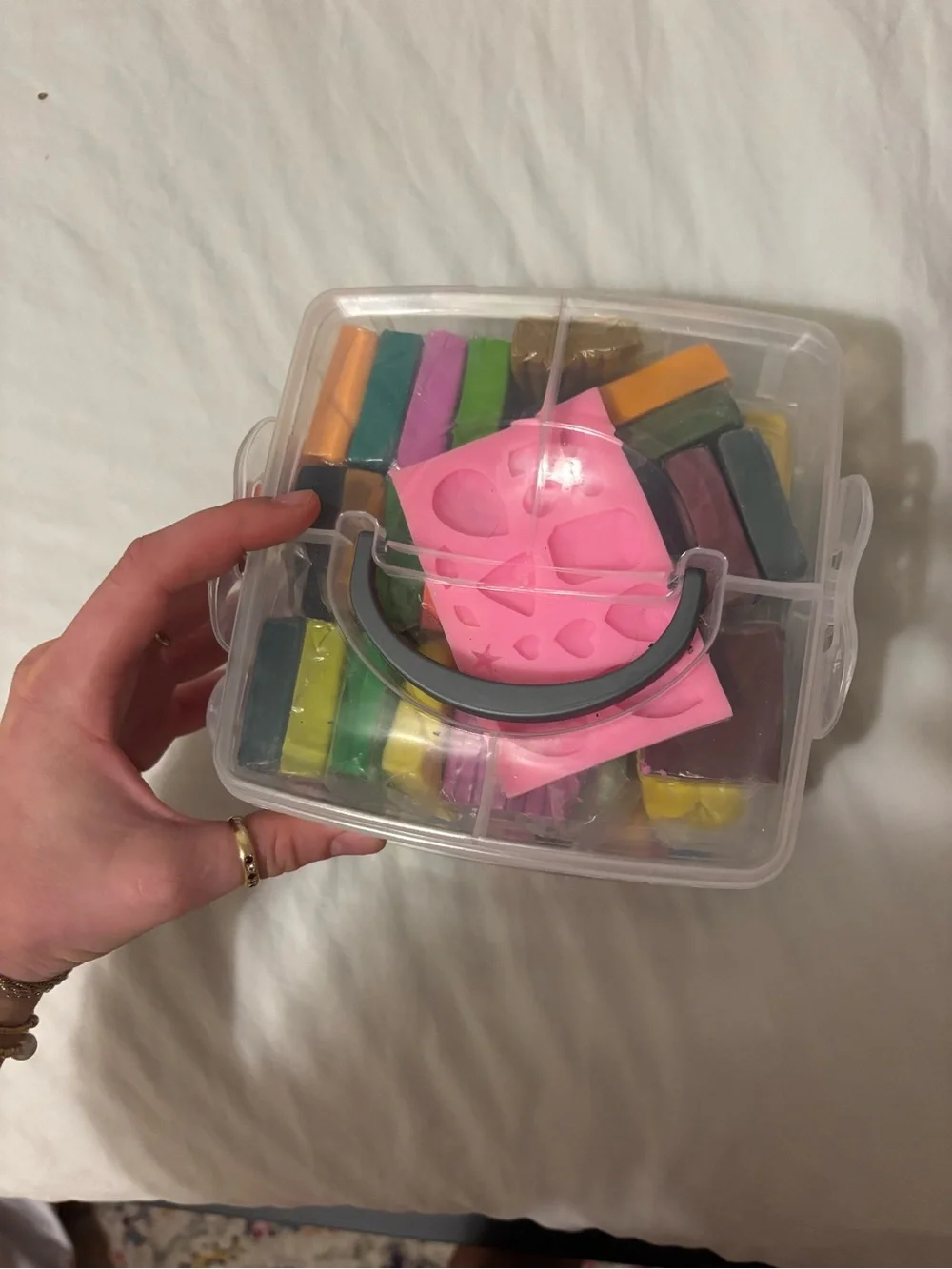 Polymer Clay Assortment Craft Kit with Storage Case - Multicolor